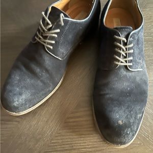 Steve Madden Navy Blue Mens Dress Shoes